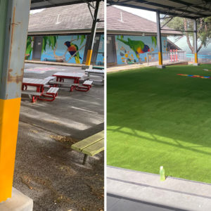 Berkeley Vale Public School before after Eastcoast Deluxe